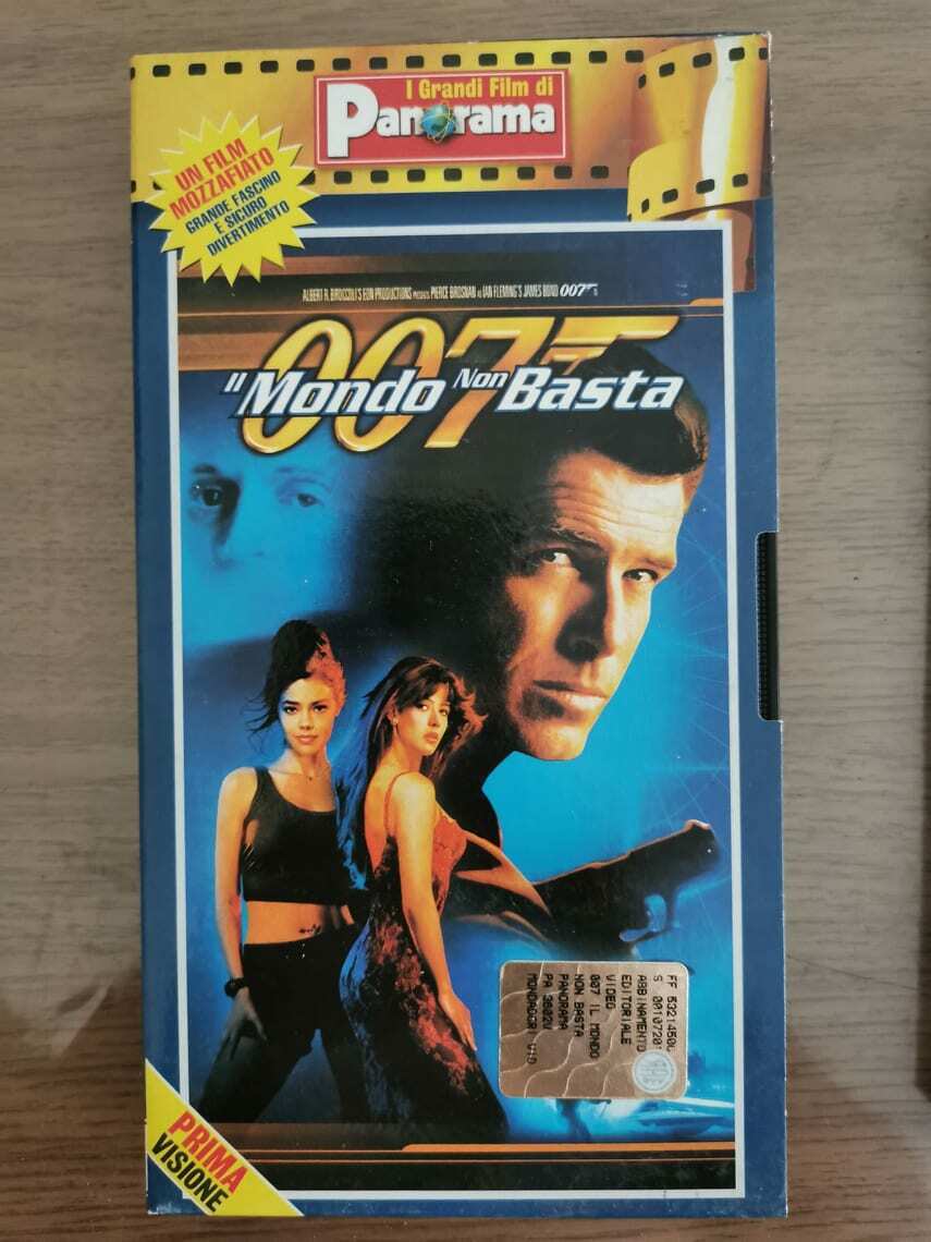 007 Il mondo non basta - M. Apted - Panorama - 1999 - VHS - AR vhs usato
