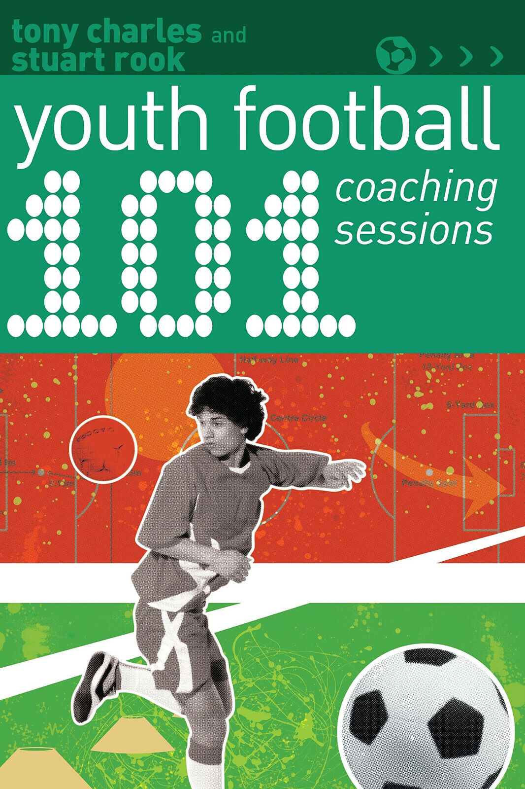 101 Youth Football Coaching Sessions - Tony Charles, Stuart Rook - 2019 libro usato
