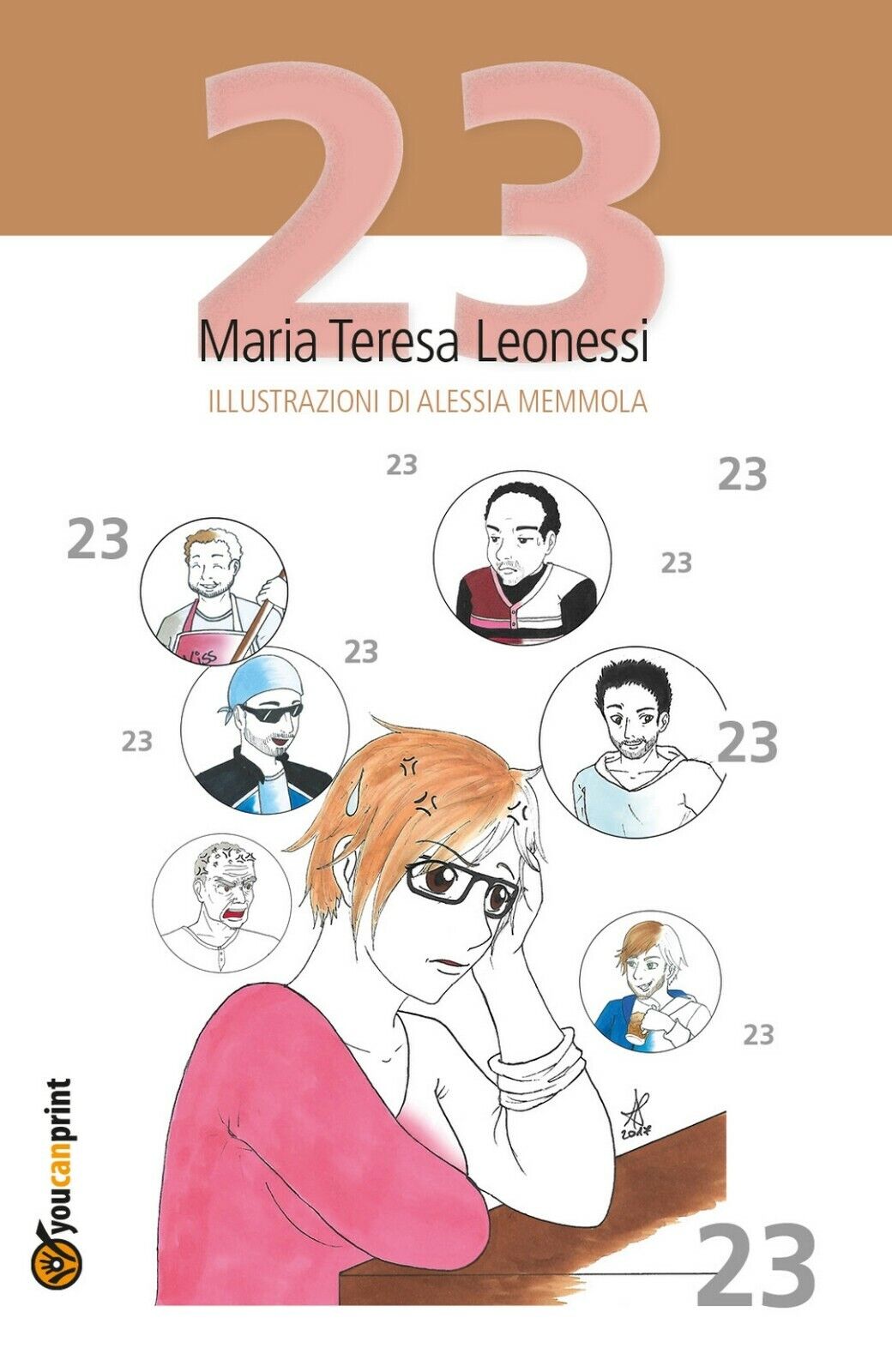 23  di Maria Teresa Leonessi, A. Memmola,  2018,  Youcanprint libro usato