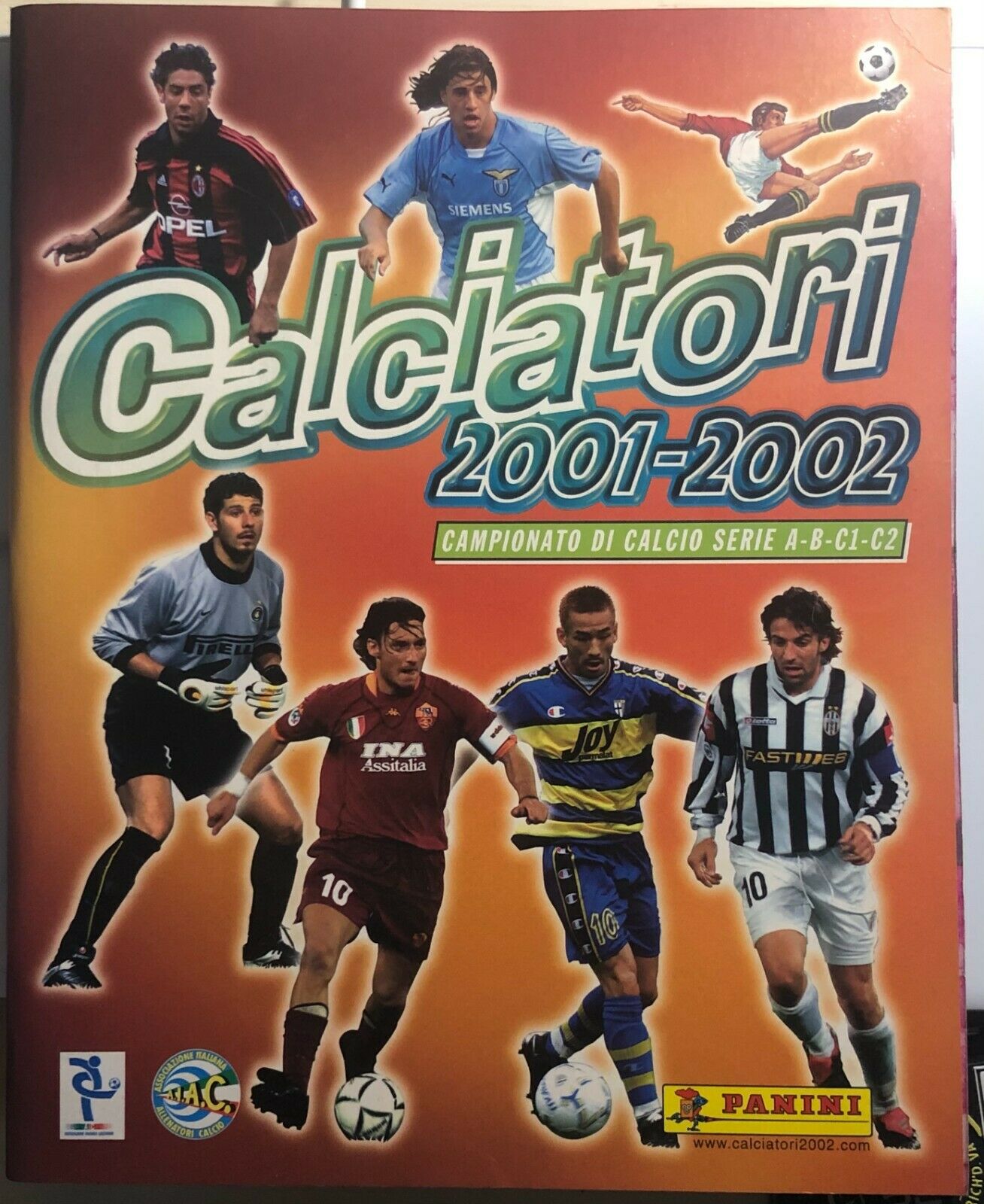 Album Calciatori Panin 2001-2002 NON completo di Aa.vv.,  2001,  Panini libro usato