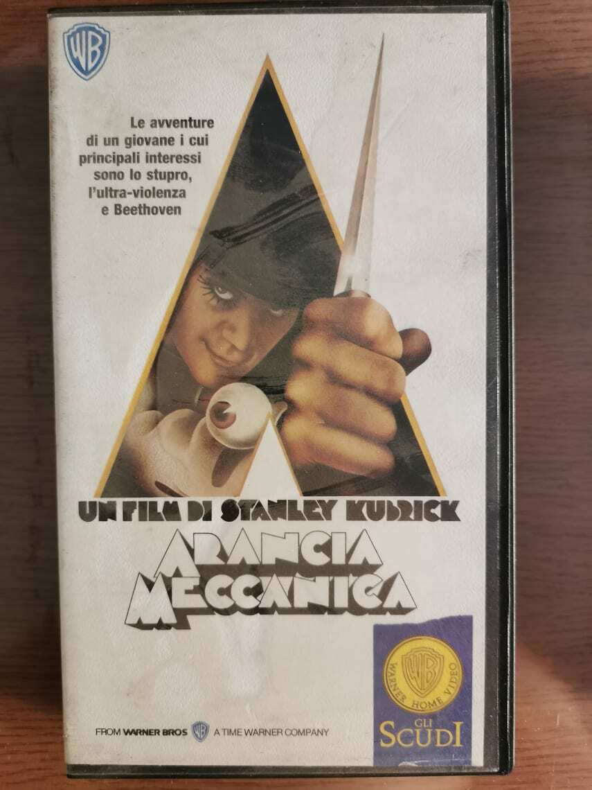 Arancia meccanica - S. Kubrick - Warner Home Video - 1971 - VHS - AR vhs usato