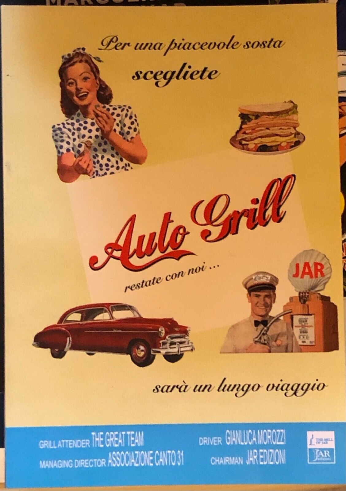 Autogrill di Associazione Culturale Canto31,  2016,  Jar Edizioni libro usato