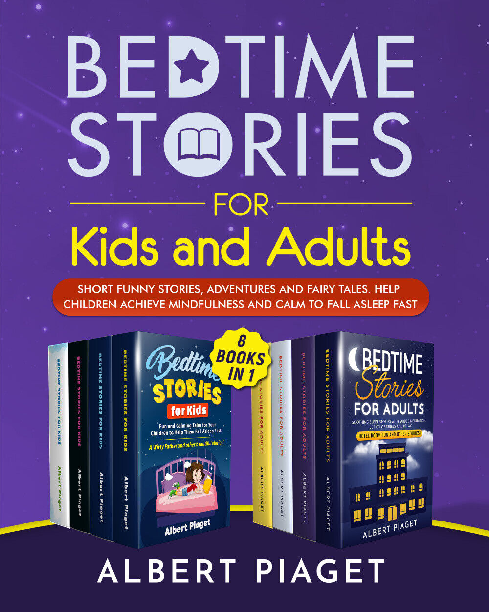 Bedtime Stories (8 Books in 1). Bedtime Stories for Kids and Adults. Short Funny libro usato