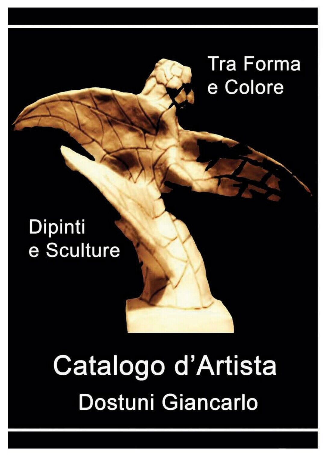 Catalogo d'Artista di Dostuni Giancarlo. Tra Forma e Colore, di G: Dostuni, 2020 libro usato