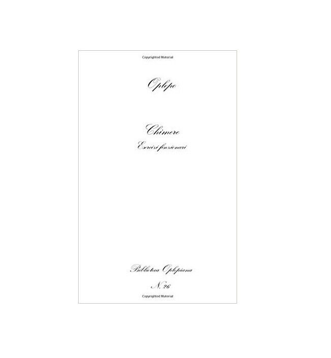 Chimere - Kierkia, Lbani,sebregondi,  2018,  Biblioteca Oplepiana libro usato