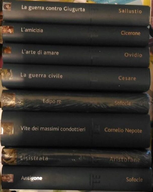 Classici Greci-Latini ; lotto di 7 opere - Barbera editore libro usato