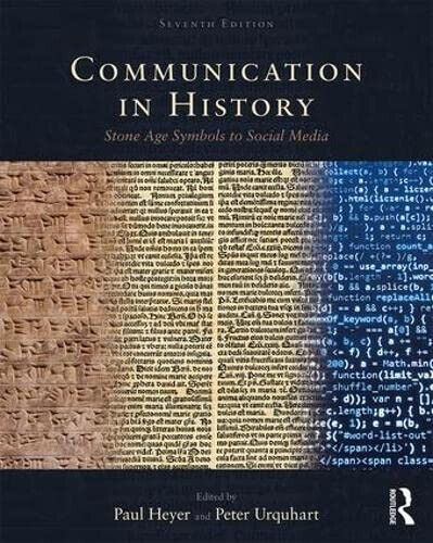 Communication in History - David Crowley - Routledge, 2018 libro usato