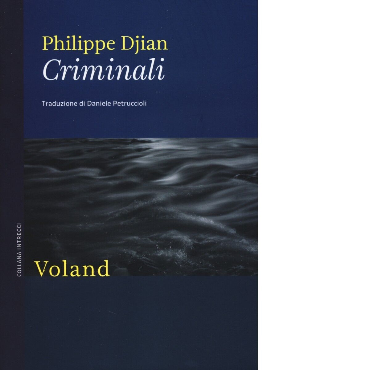 Criminali di Philippe Djian, 2014, Voland libro usato