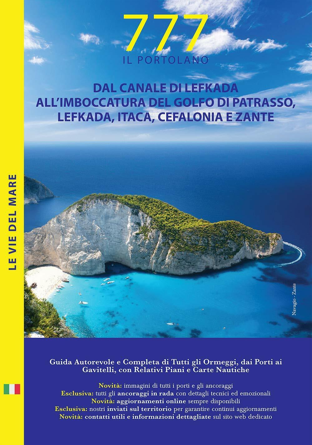 Dal canale di Lefkada all'imboccatura del golfo di Patrasso, Lefkada, Itaca -  libro usato
