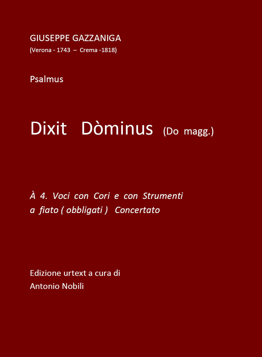 Dixit D?minus di Antonio Nobili,  2020,  Youcanprint libro usato