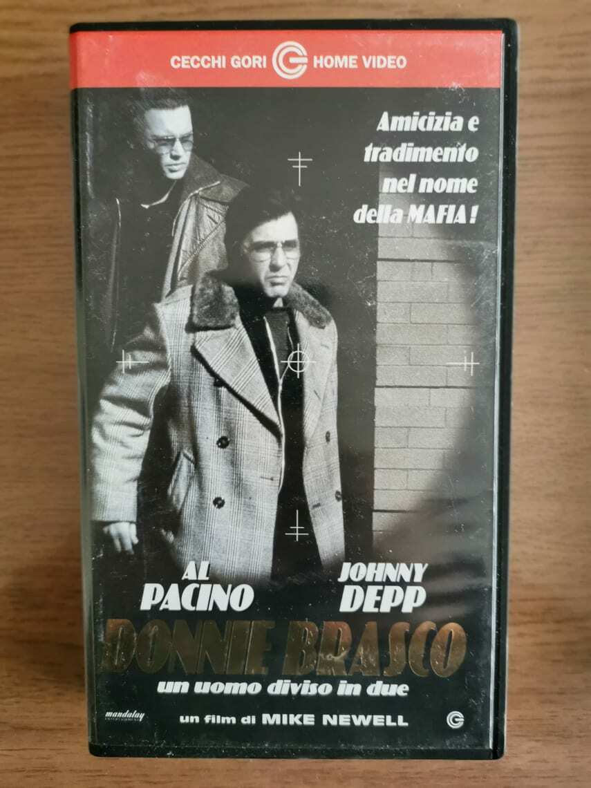 Donnie Brasco - M. Newell - Cecchi Gori home video - 1998 - VHS - AR vhs usato