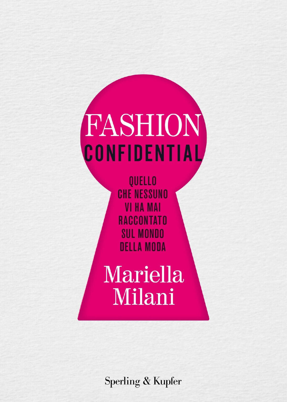 Fashion confidential - Mariella Milani - Sperling & Kupfer, 2021 libro usato