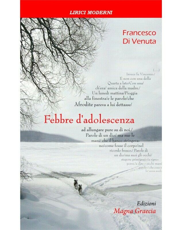 Febbre d'Adolescenza - Francesco Di Venuta,  2016,  Edizioni Magna Grecia libro usato