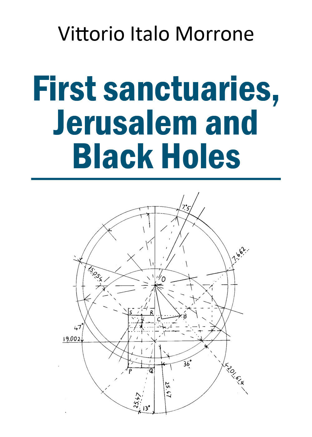 First sanctuaries - Jerusalem and Black Holes  di Vittorio Italo Morrone,  2019, libro usato