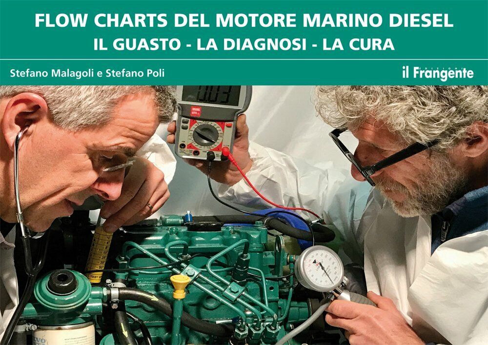 Flow charts del motore marino diesel - Stefano Malagoli, Stefano Poli - 2018 libro usato