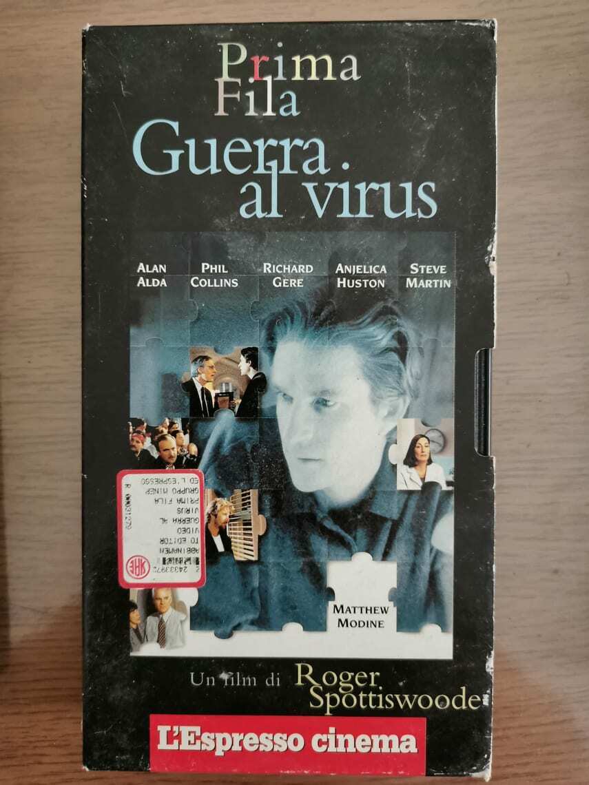 Guerra al virus - R. Spottiswoode - L'Espresso - 1993 - VHS - AR vhs usato