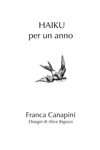 Haiku per un anno di Franca Canapini, 2022, Youcanprint libro usato