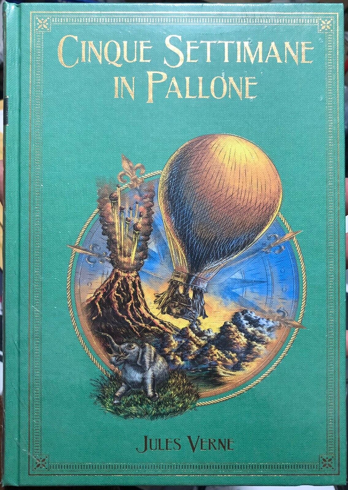 I grandi Romanzi di avventura n. 35 - Cinque settimane in pallone di Jules Vern libro usato