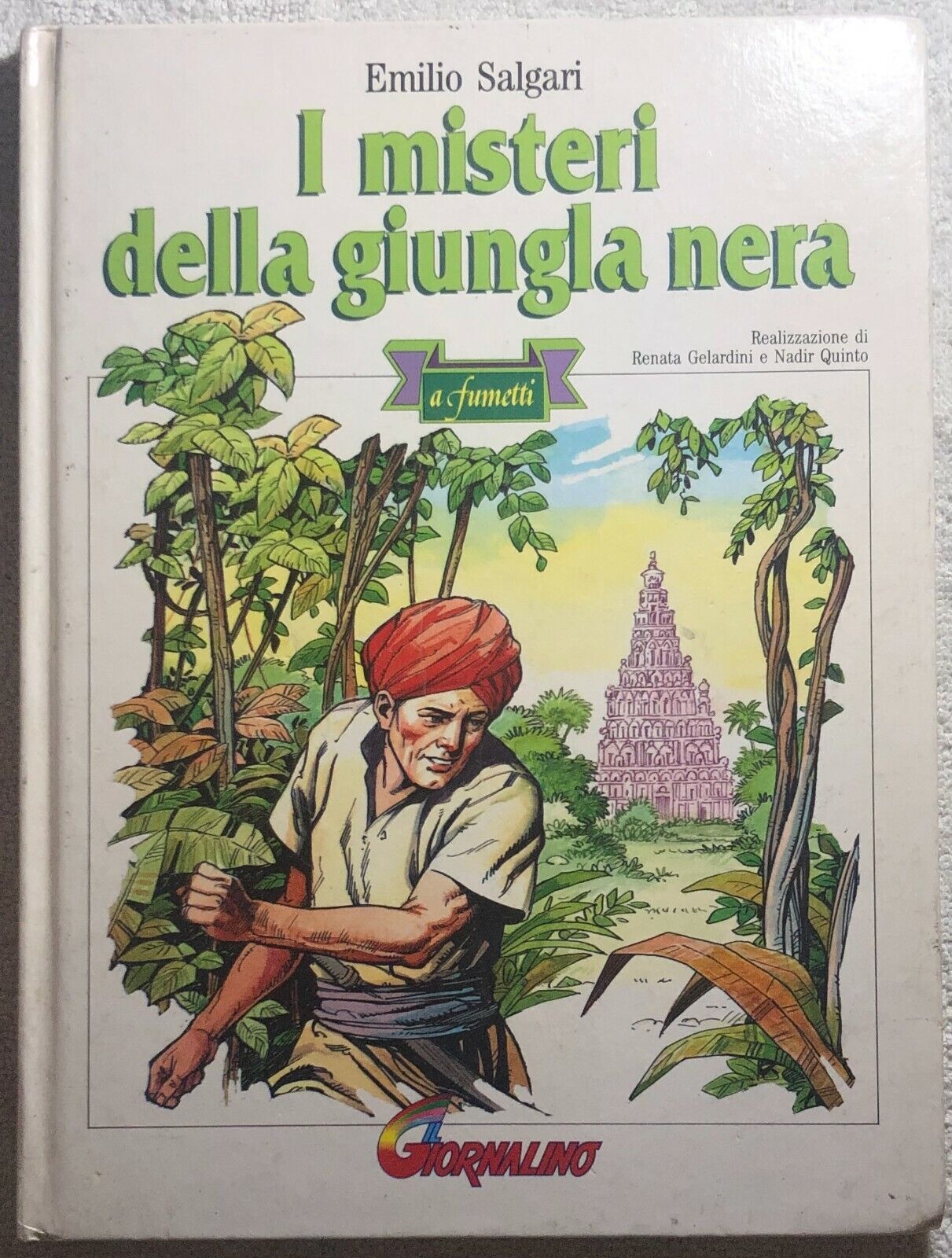 I misteri della giungla nera a fumetti di Emilio Salgari,  1992,  Il Giornalino libro usato