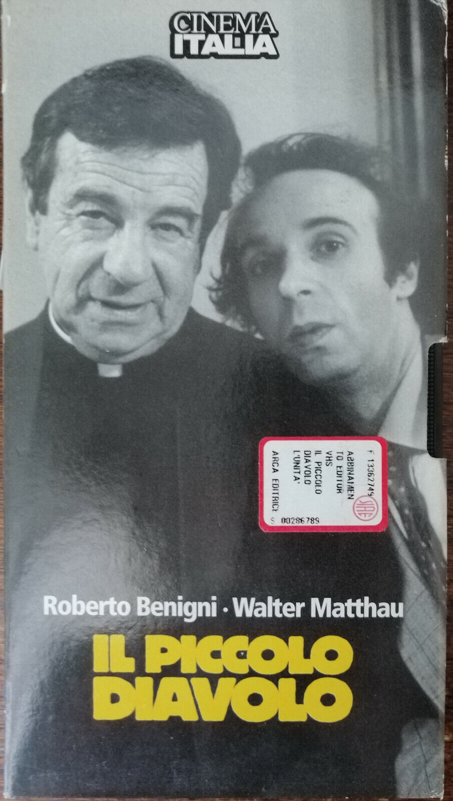 Il piccolo diavolo - Benigni, Matthau - 1988 - VHS -A vhs usato