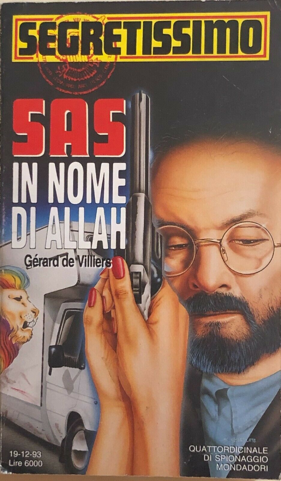 In nome di Allah di Gerard De Villiers, 1993, Mondadori libro usato