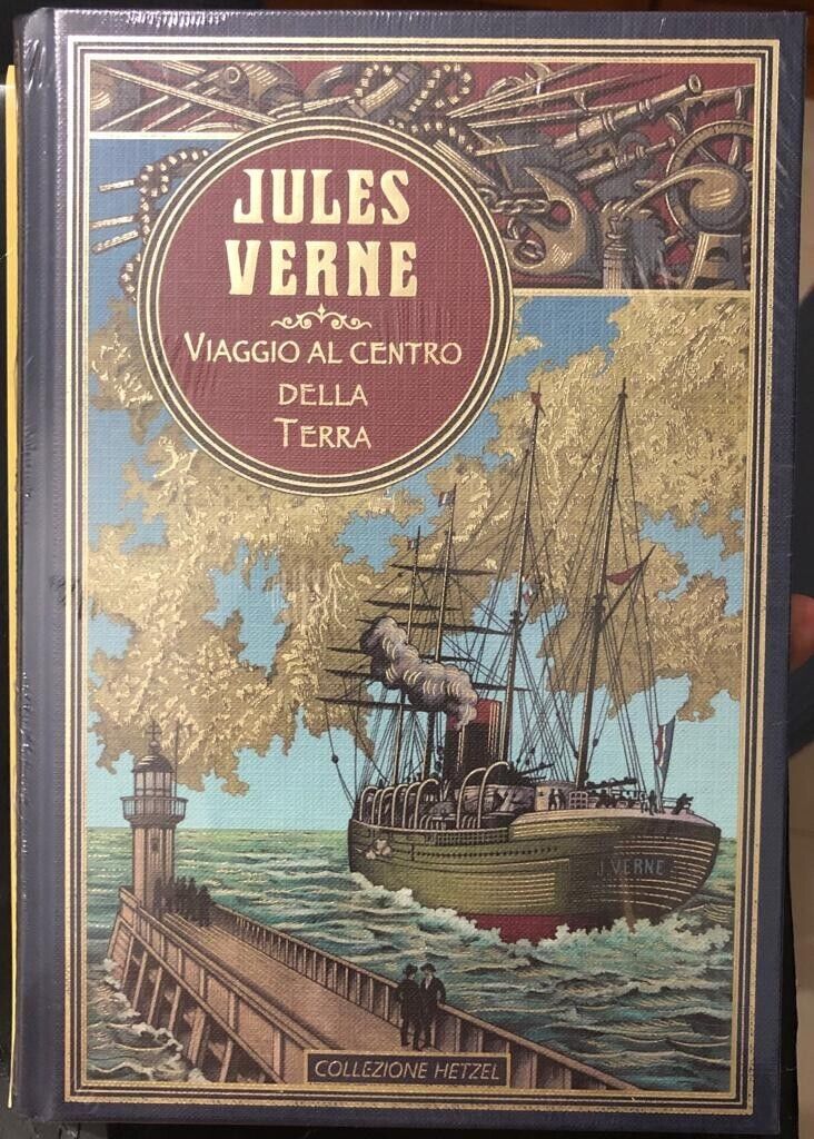 Jules Verne n. 1 - Viaggio al centro della Terra di Jules Verne, 2022, Rba libro usato