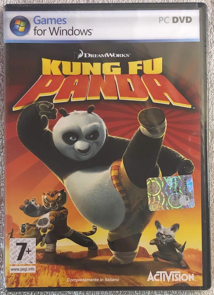 Kung Fu Panda gioco PC di Activision libro usato