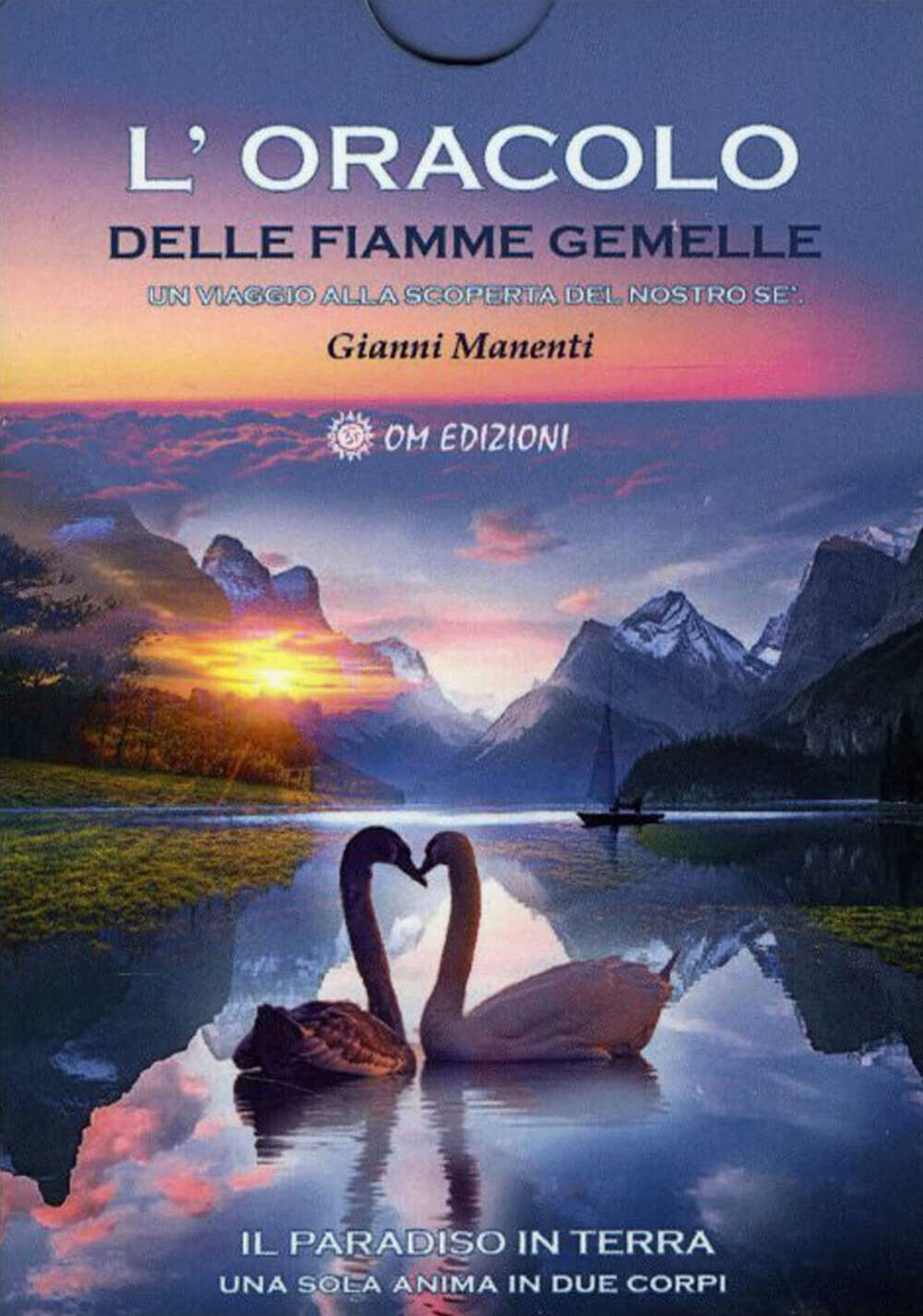 L' oracolo delle fiamme gemelle - Gianni Manenti - OM, 2021 libro usato
