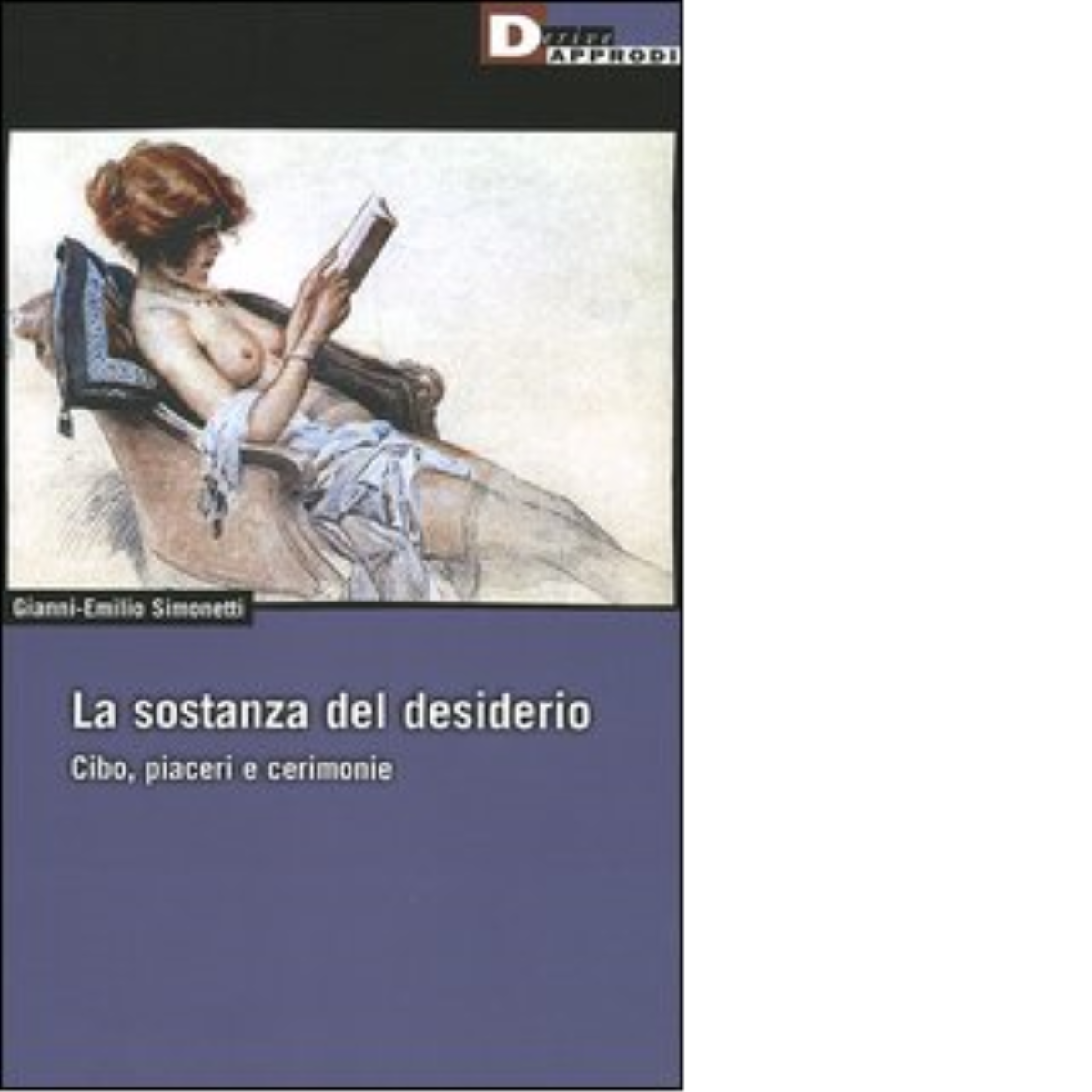 LA SOSTANZA DEL DESIDERIO. di GIANNI-EMILIO SIMONETTI - DeriveApprodi, 2005 libro usato