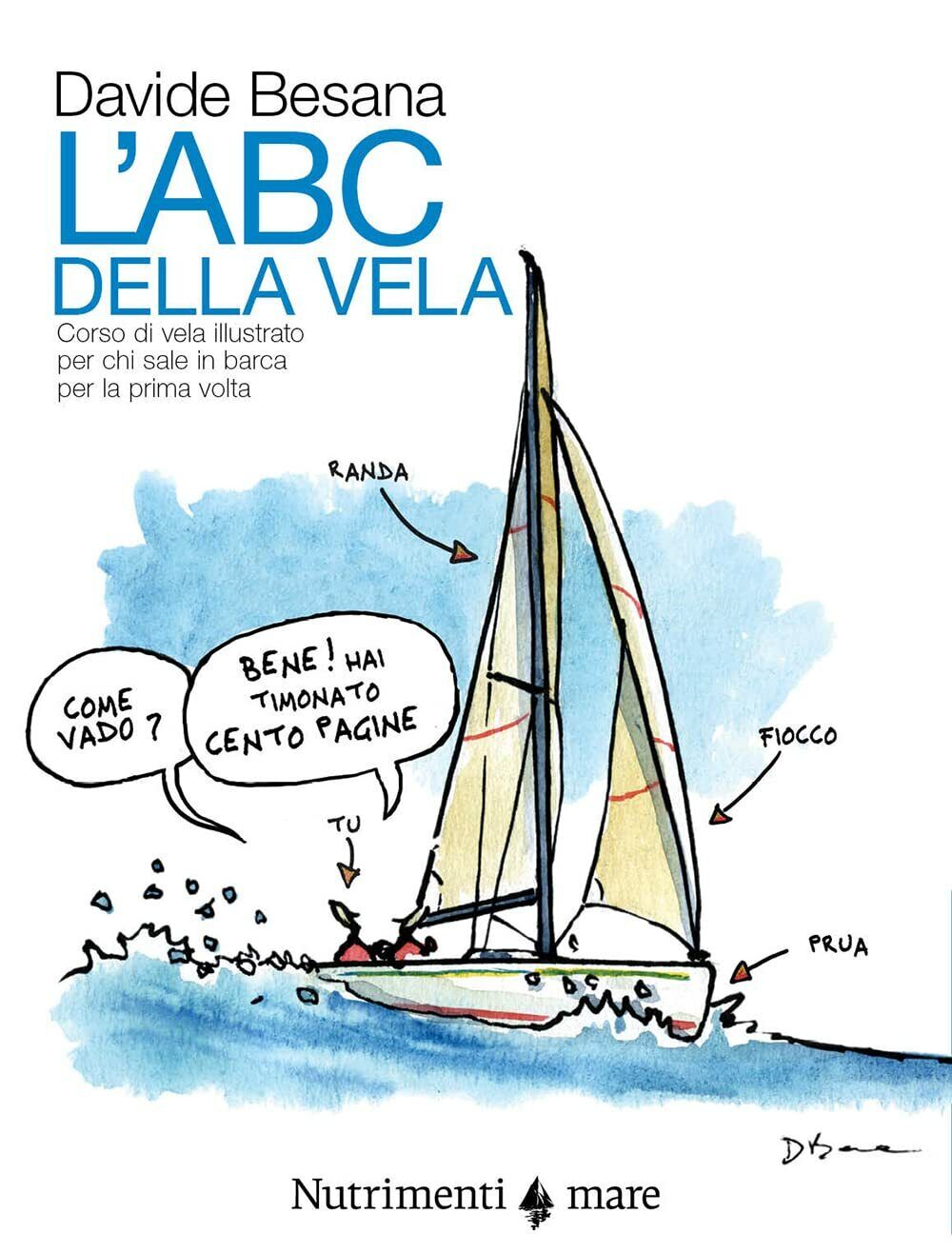 L'Abc della vela - Davide Besana - Nutrimenti, 2021 libro usato