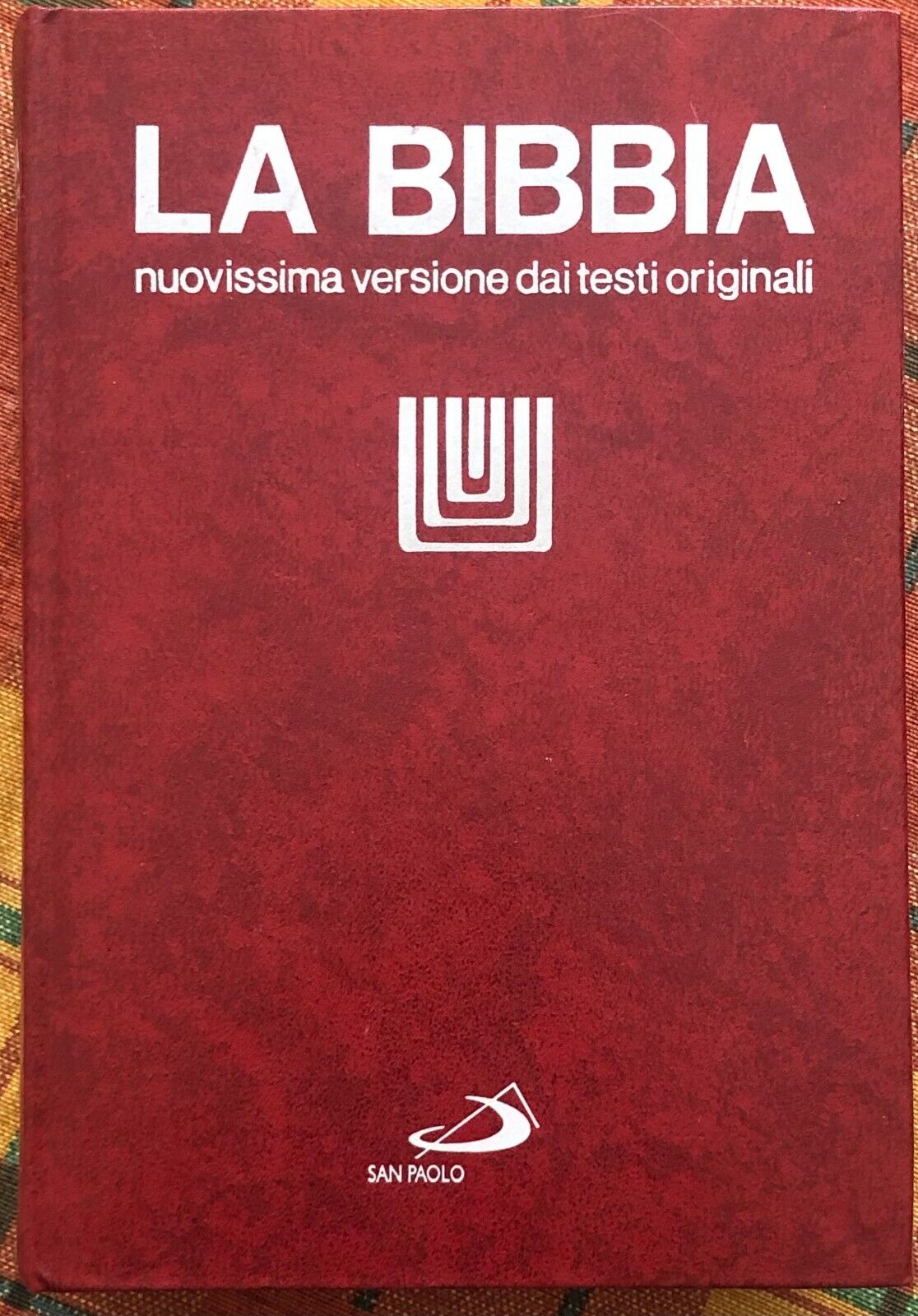 La Bibbia nuovissima versione dai testi originali di Antonio Girlanda, 1997,  libro usato