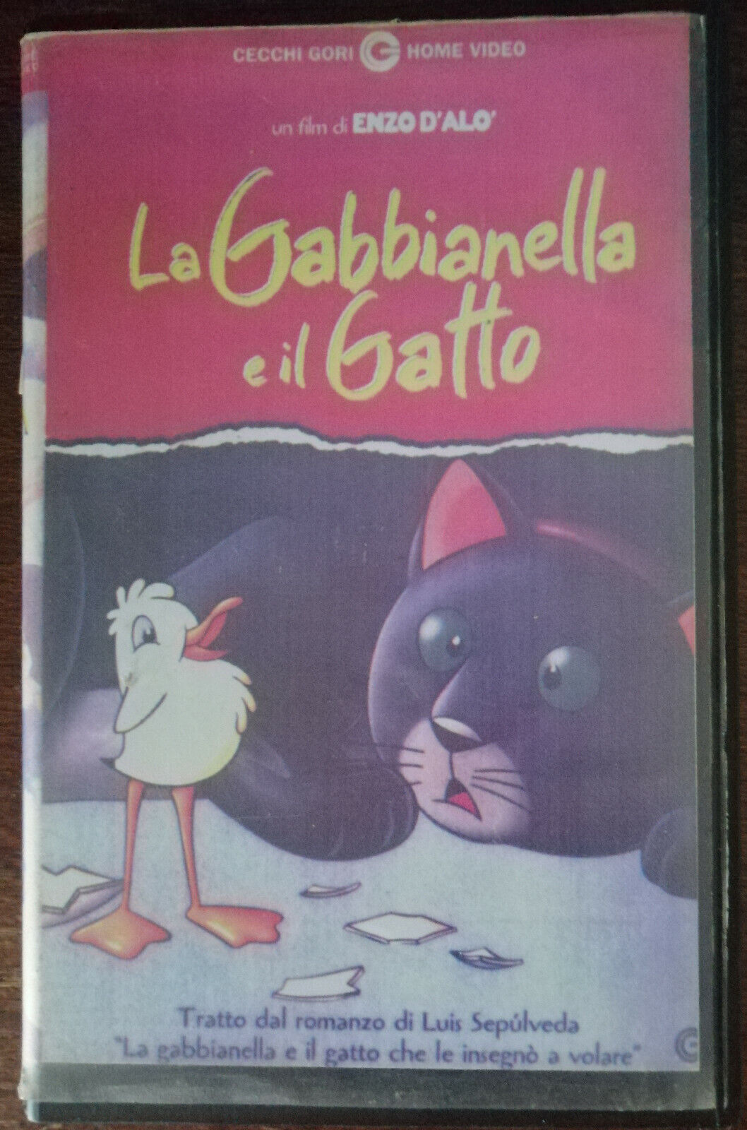 La Gabbianella e il Gatto - Cecchi Gori Home video,1999 - VHS - A vhs usato