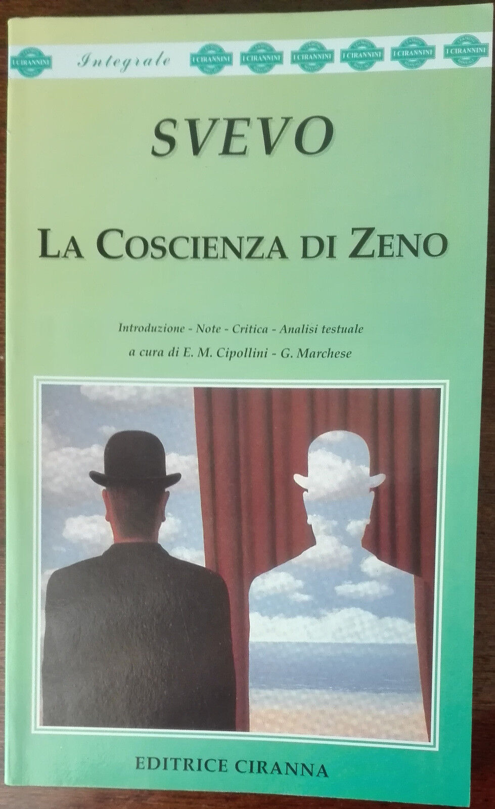 La coscienza di Zeno - Italo Svevo - Ciranna,2001 - A libro usato