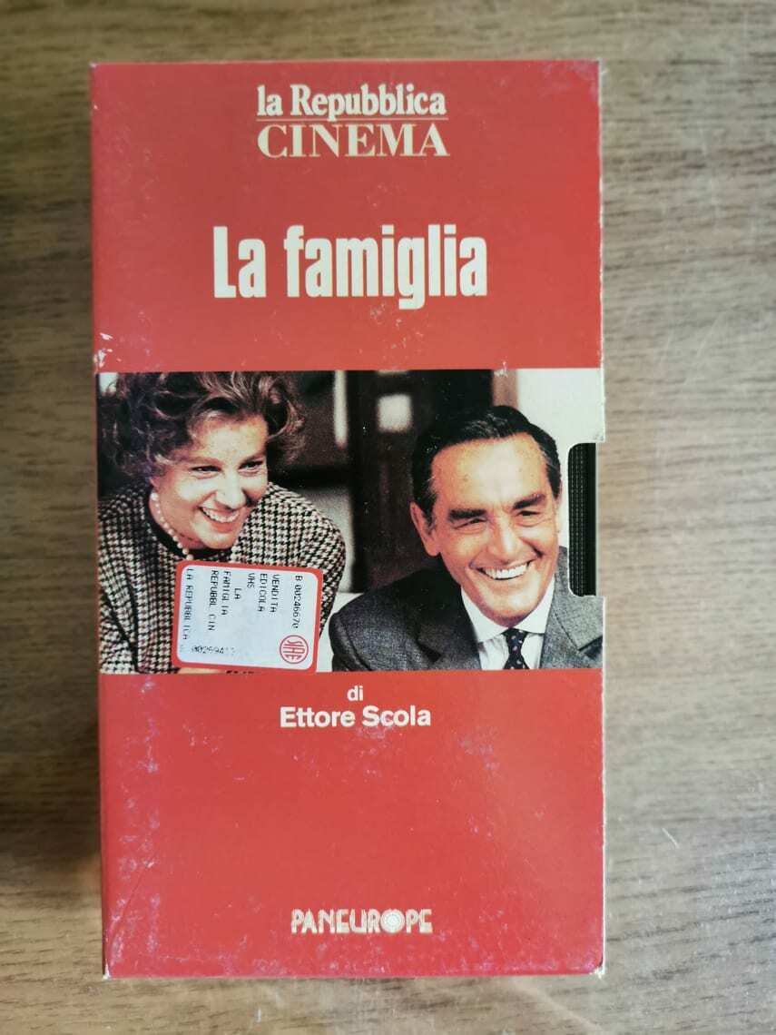 La famiglia - E. Scola - La Repubblica - 1986 - VHS - AR vhs usato