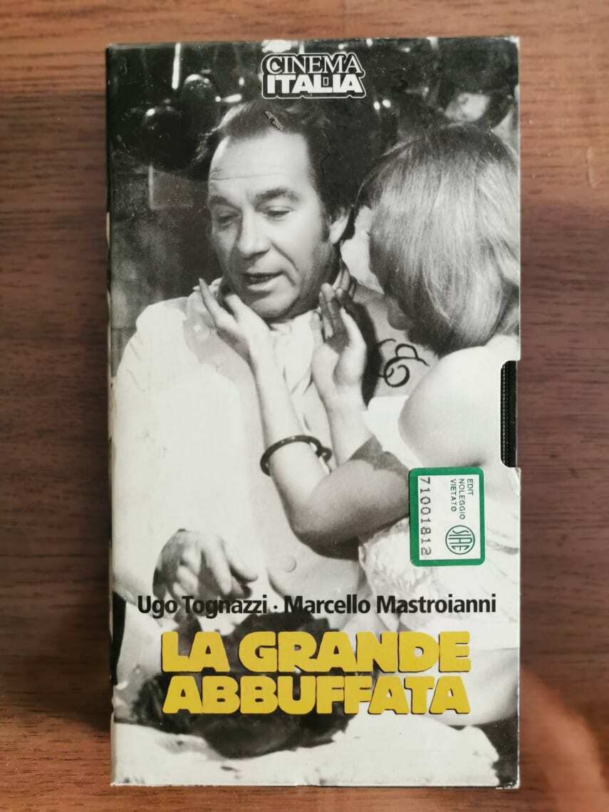 La grande abbuffata - M. Ferreri - L'Unit? - 1973 - VHS - AR vhs usato