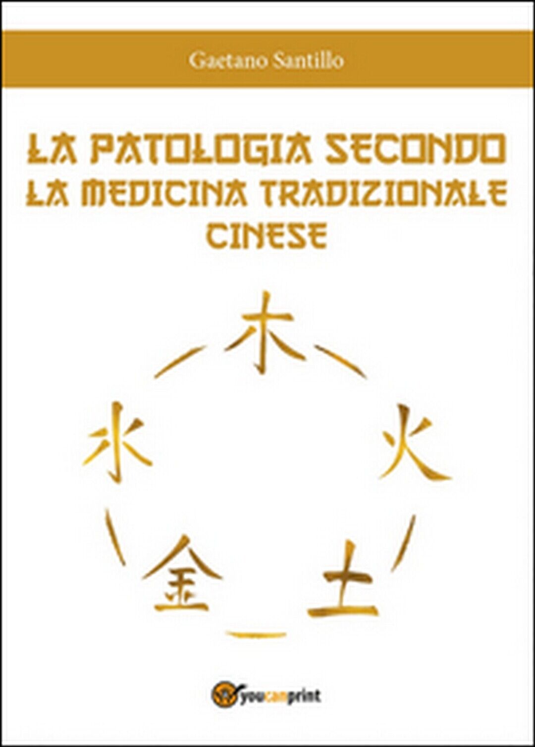 La patologia secondo la medicina tradizionale cinese  di Gaetano Santillo,  2016 libro usato
