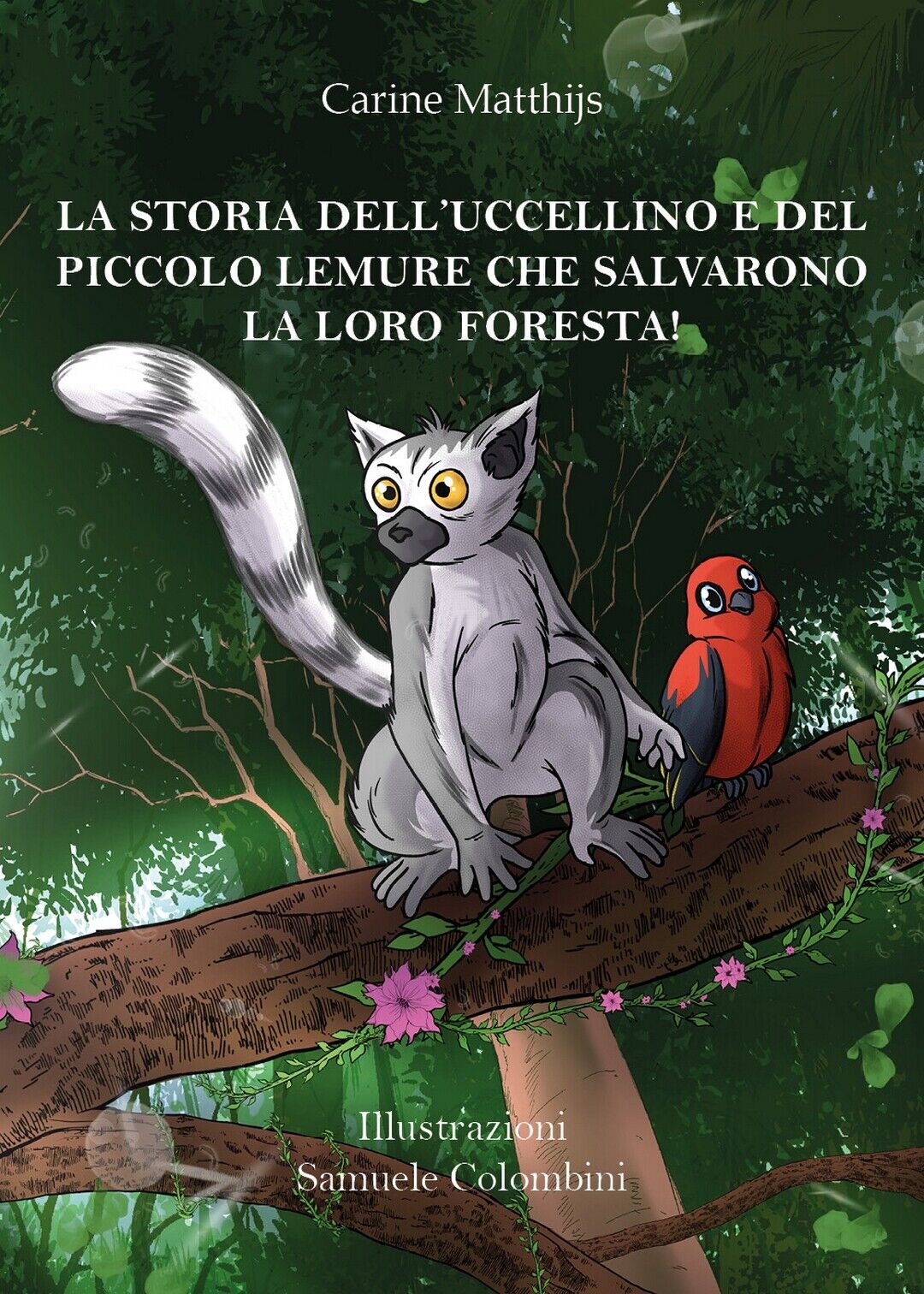 La storia delL'uccellino e del piccolo lemure che salvarono la loro foresta! libro usato