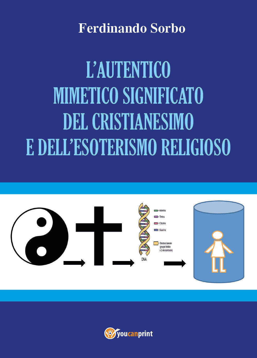 L'autentico mimetico significato del cristianesimo e delL'esoterismo religioso   libro usato