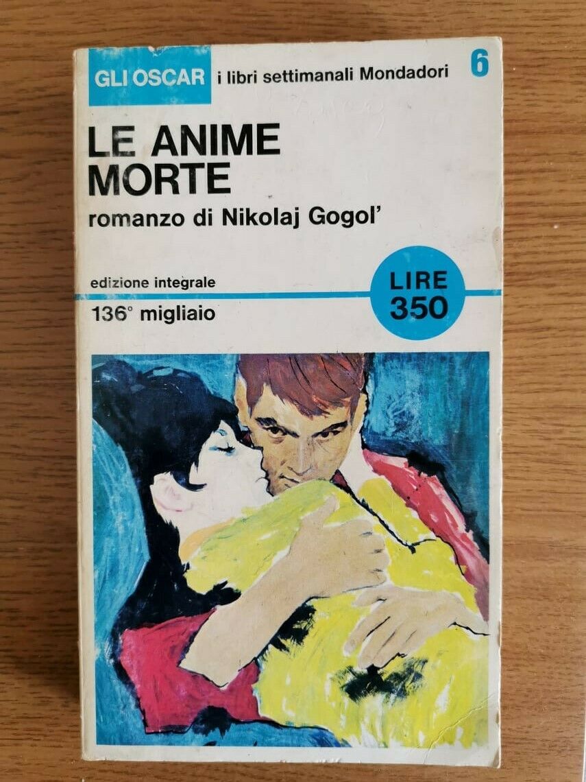 Le anime morte - N. Gogol - Mondadori - 1965 - AR libro usato