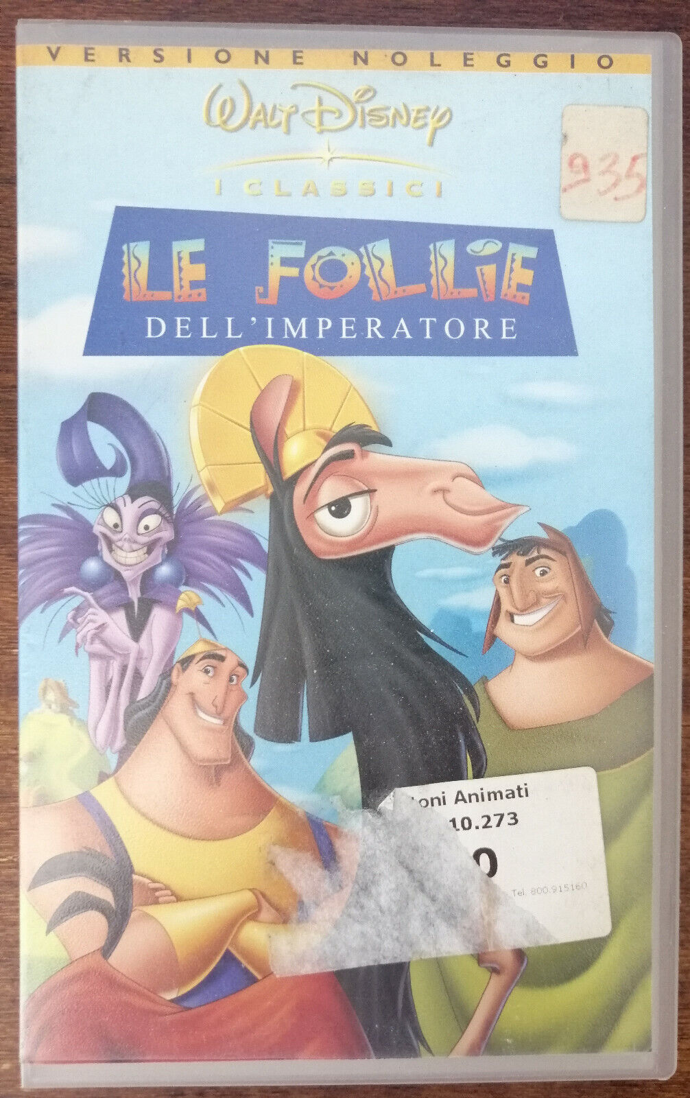 Le follie dell'imperatore - Walt Disney - VHS - 2001 - A vhs usato