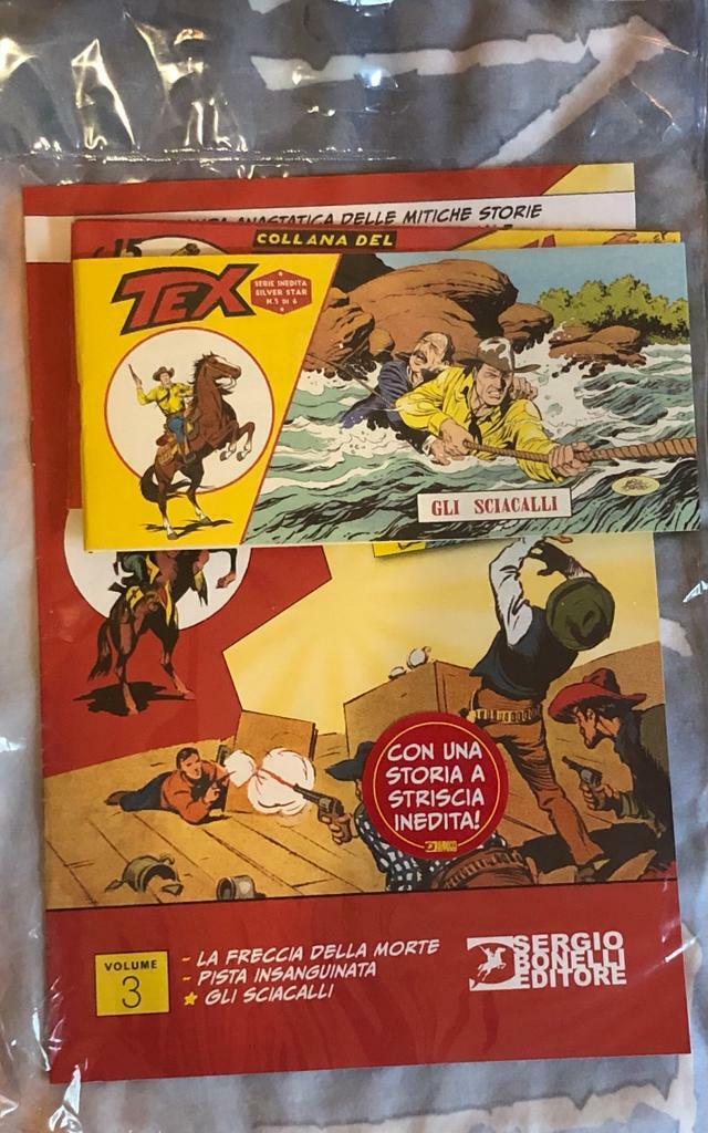 Le strisce di Tex n. 3 di Sergio Bonelli Editore,  2021,  La Gazzetta Dello Spor libro usato