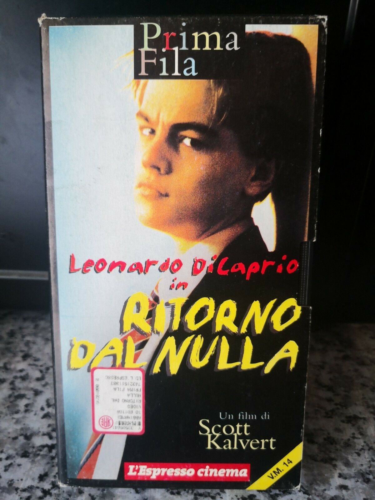 Leonardo di Caprio ritorno dal nulla - vhs -1995 - L'espresso cinema -F vhs usato