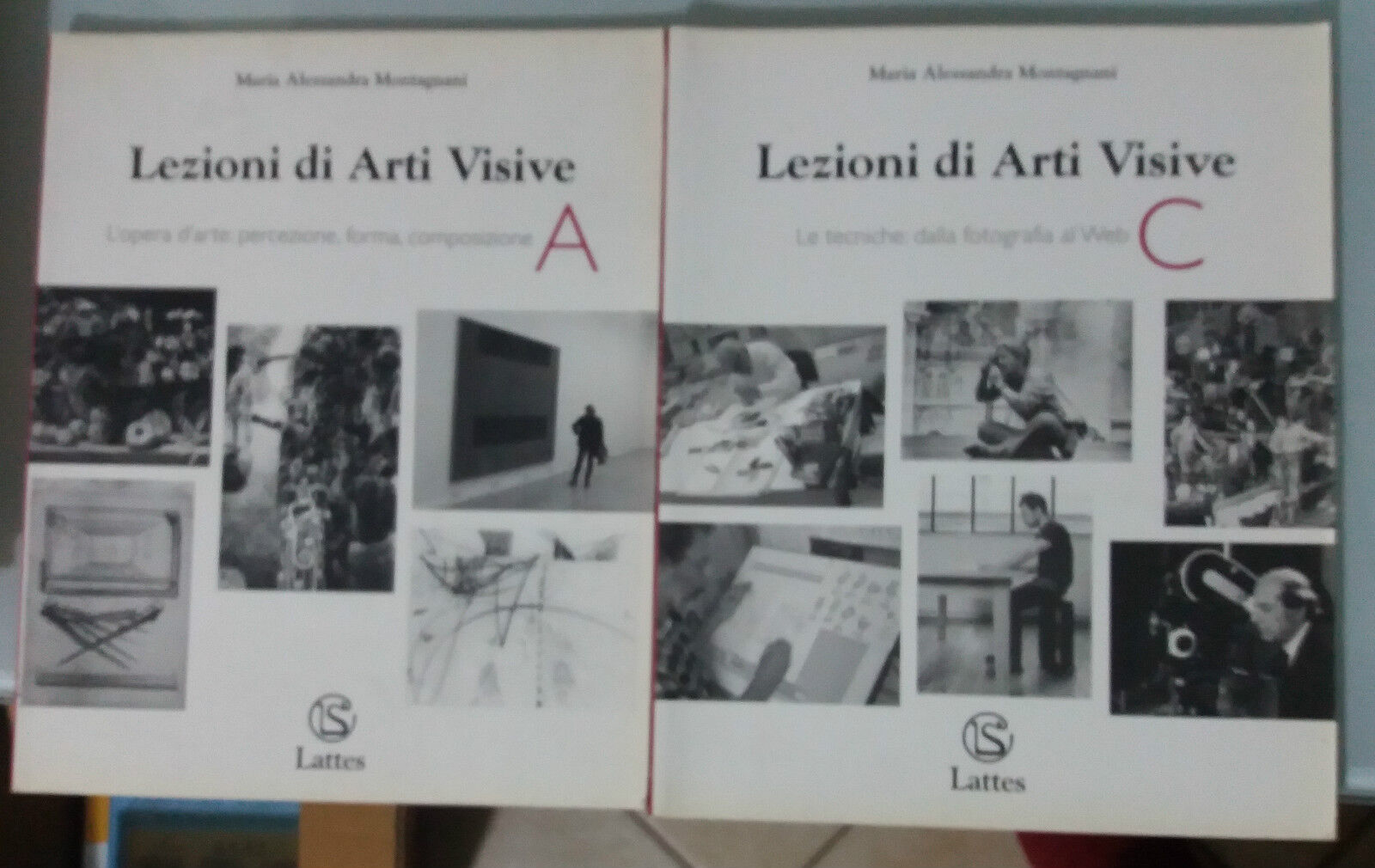 Lezioni di Arti Visive A-C - Maria Alessandra Montagnani - Lattes - 2003 - G libro usato