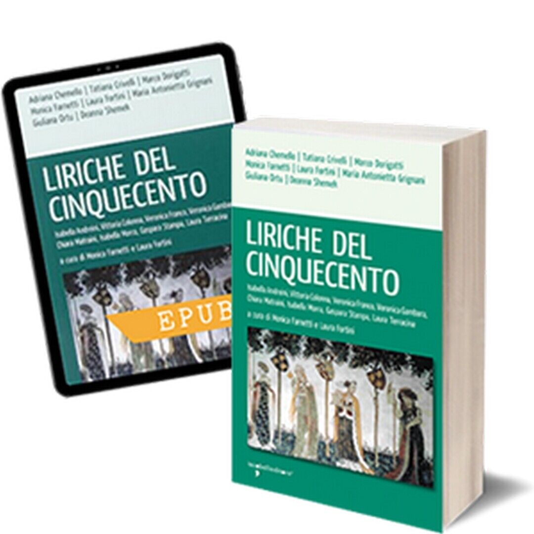 Liriche del Cinquecento  di Laura Fortini, Monica Farnetti,  2015,  Iacobelli libro usato