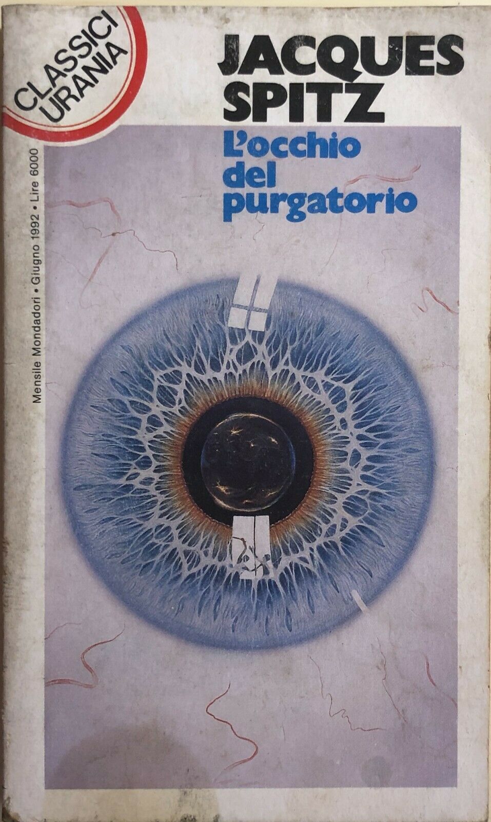 L'occhio del purgatorio di Jacques Spitz, 1992, Mondadori libro usato