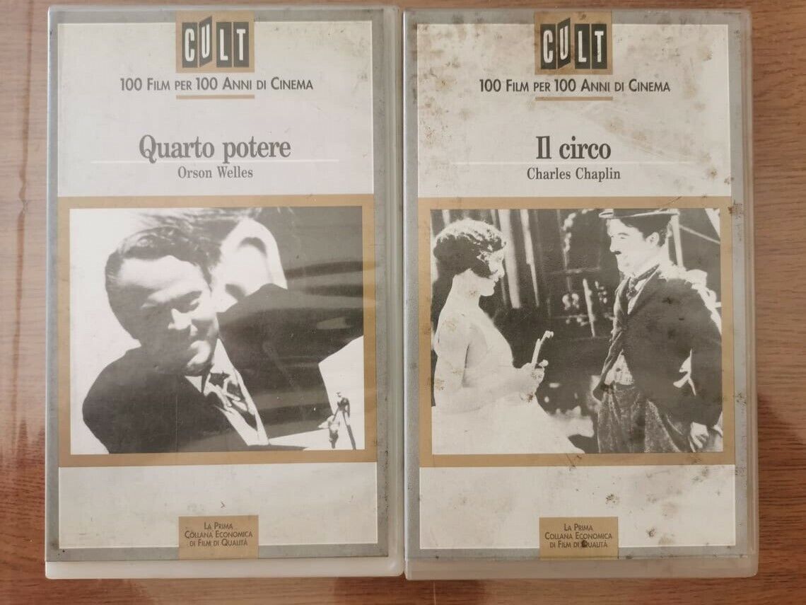 Lotto 2 VHS collana Cult - Brodcast Milano - VHS - AR vhs usato