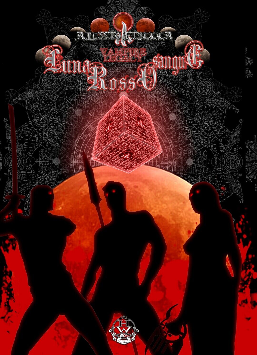 Luna rosso sangue. Vampire legacy Vol.5  di Alessio Piredda,  2017,  Youcanprint libro usato