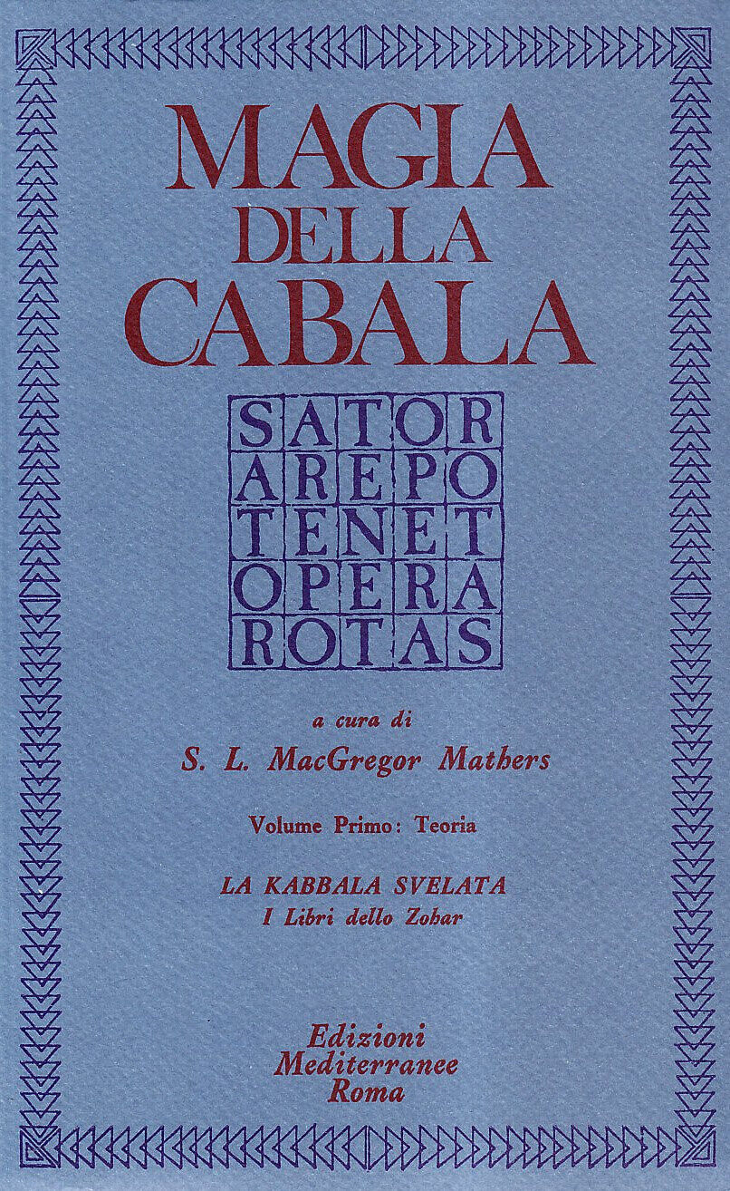 Magia della cabala vol.1 - S. L. McGregor Mathers - Edizioni Mediterranee, 1983 libro usato