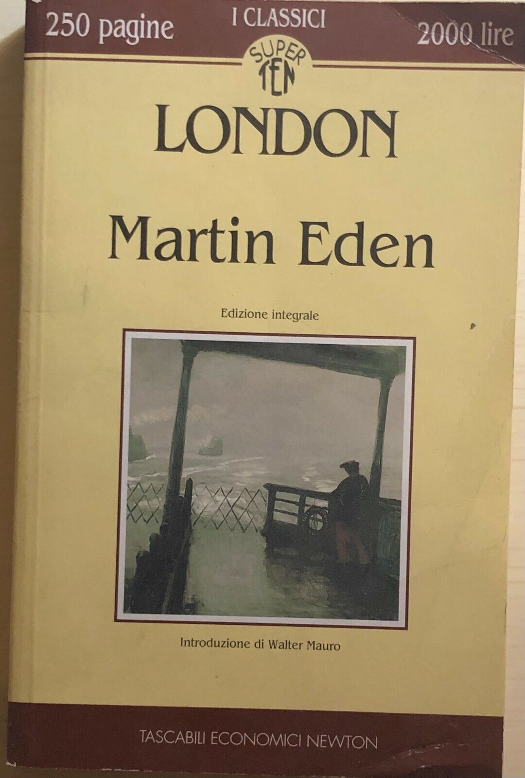 Martin Eden di Jack London, 1993, Newton Compton Editori libro usato