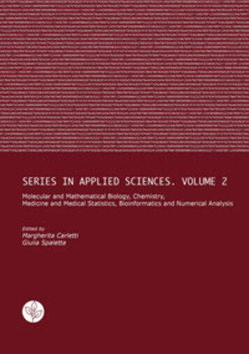 Molecular and Mathematical Biology, Chemistry, Medicine and Medical Statistics,  libro usato